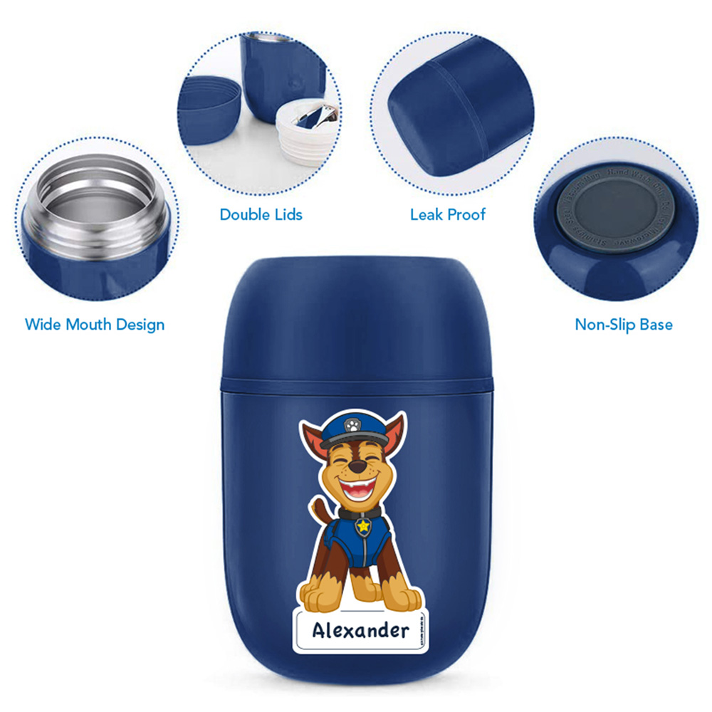 Essmak - Personalized Insulated Lunch Box - Paw Patrol - 475ml