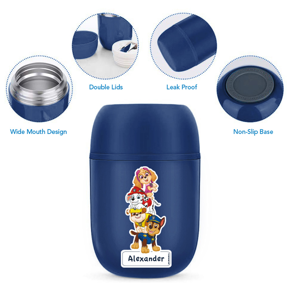 Essmak - Personalized Insulated Lunch Box - Paw Patrol - 475ml