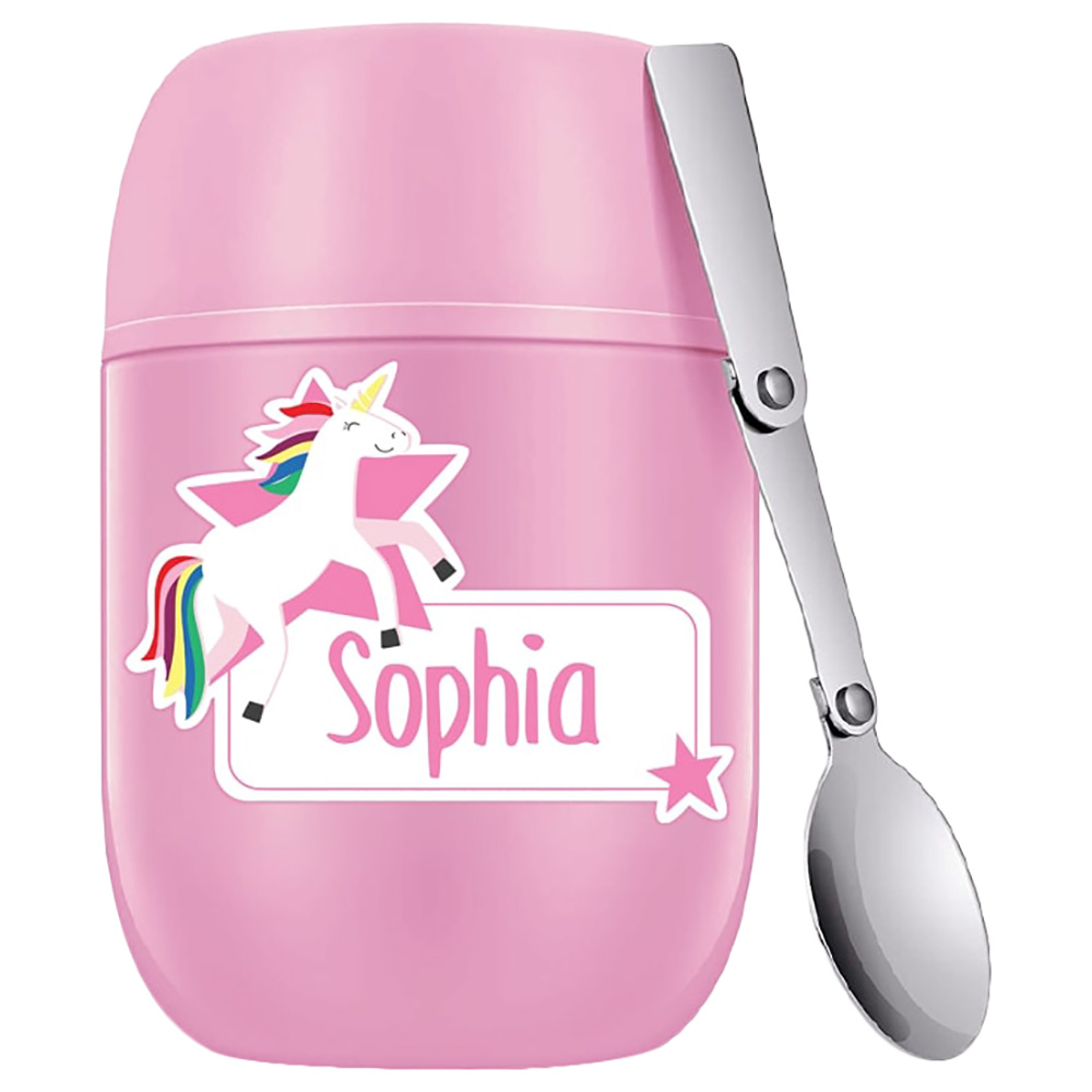 Essmak - Personalized Insulated Lunch Box - Unicorn - 475ml
