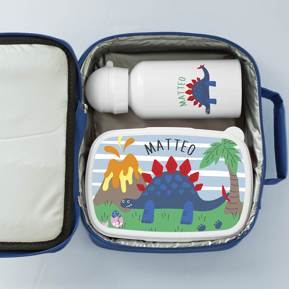 Essmak - Personalized Lunch Pack - Dinosaur - 3-Pc Set