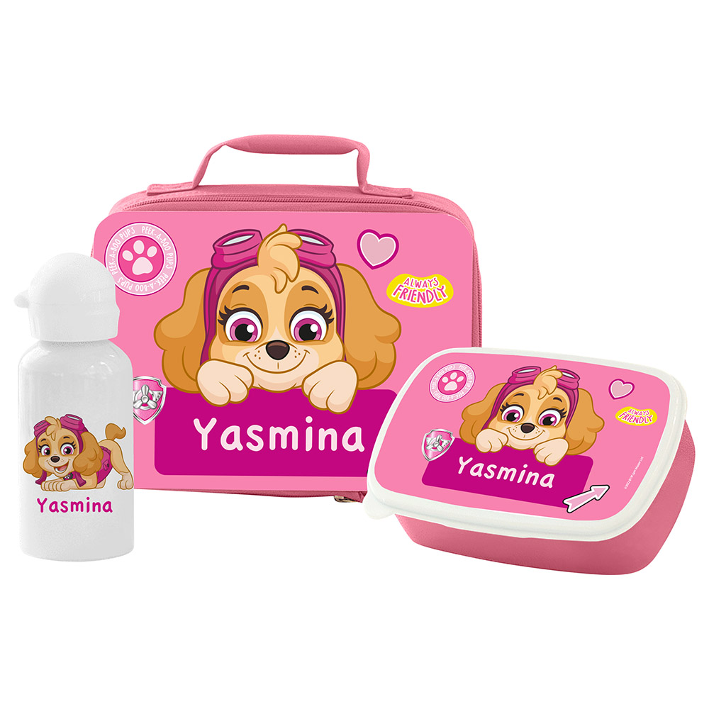 Essmak - Personalized Lunch Pack - Paw Patrol - 3-Pc Set