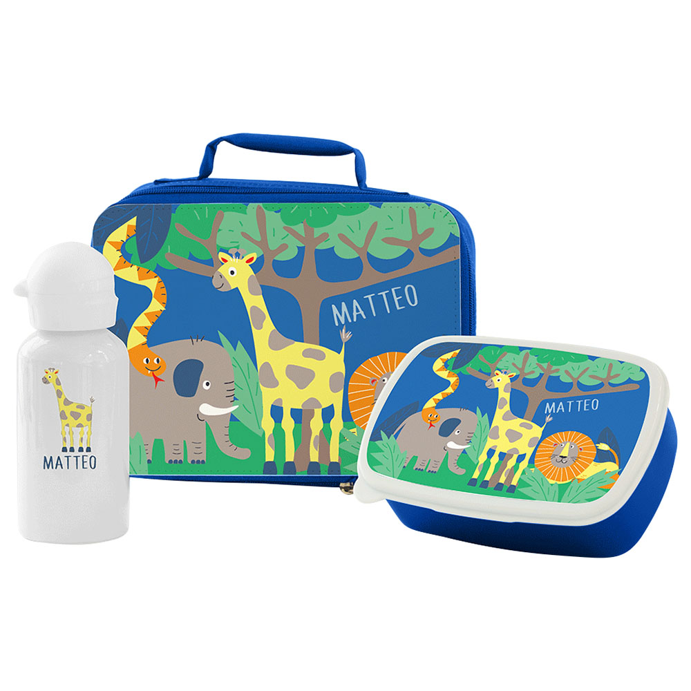 Essmak - Personalized Lunch Pack - Lion - 3-Pc Set