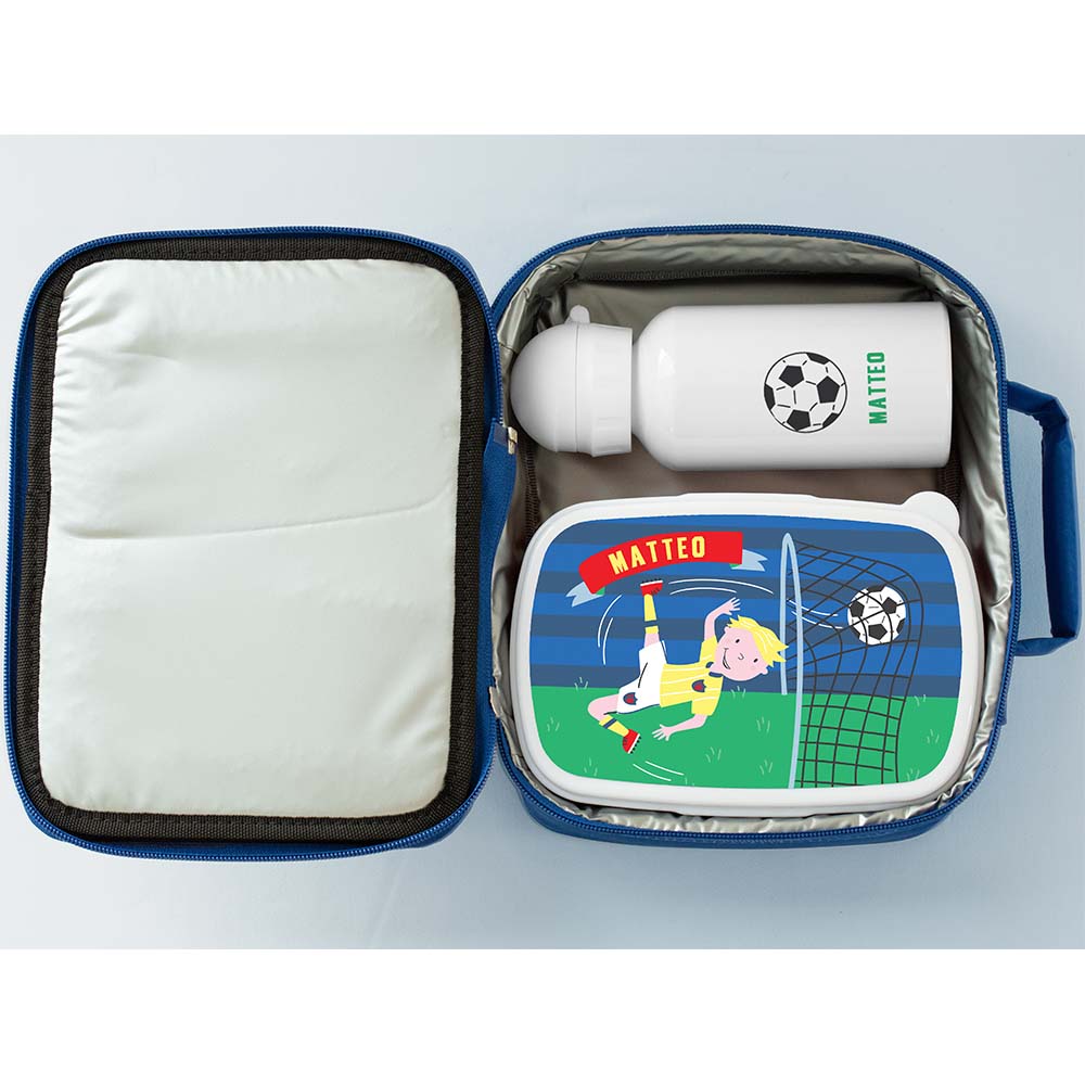Essmak - Personalized Lunch Pack - Football - 3-Pc Set