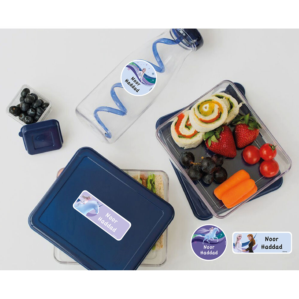 Essmak - Personalised School Labels - Disney Frozen - 74Pcs