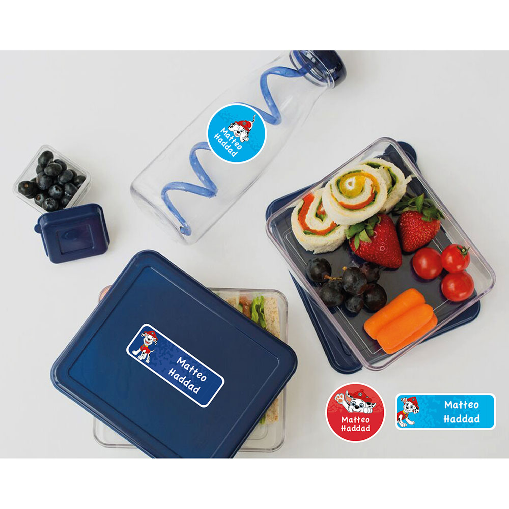 Essmak - Personalised School Labels - Paw Patrol - 74Pcs