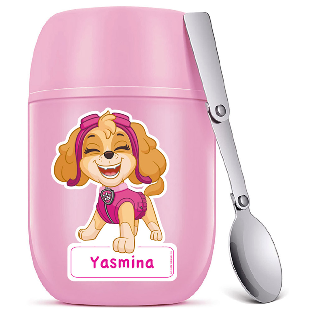 Essmak - Paw Patrol Skye 3pc-Set Thermos Pack - 12-Inch