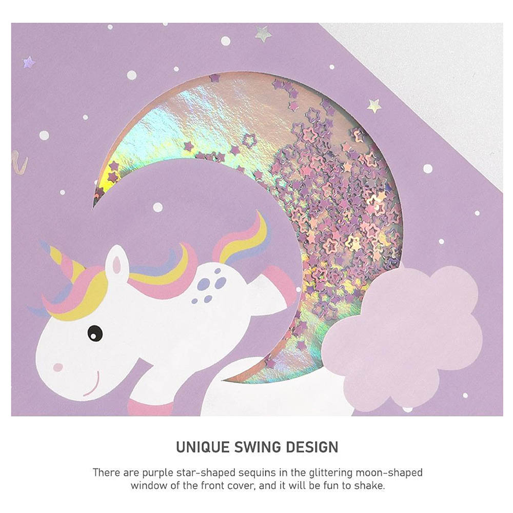 Essen - Cute Unicorn Notebook Journal Notepad 160Pages