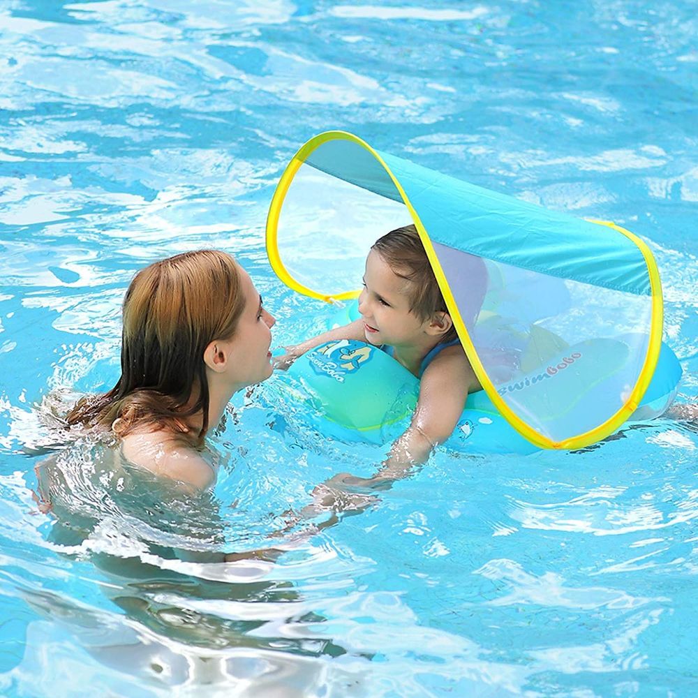Swimbobo - Baby Swimming Float With Sun Protection Canopy