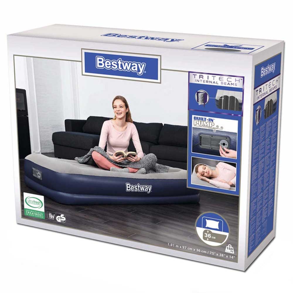 Bestway - Tritech Twin Airbed - 191x97x36cm