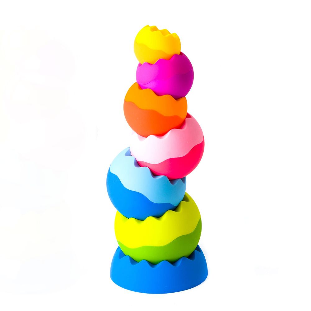 Fat Brain Toys - Tobbles Neo - Sensory Toys for Infant Development, Balancing Fun
