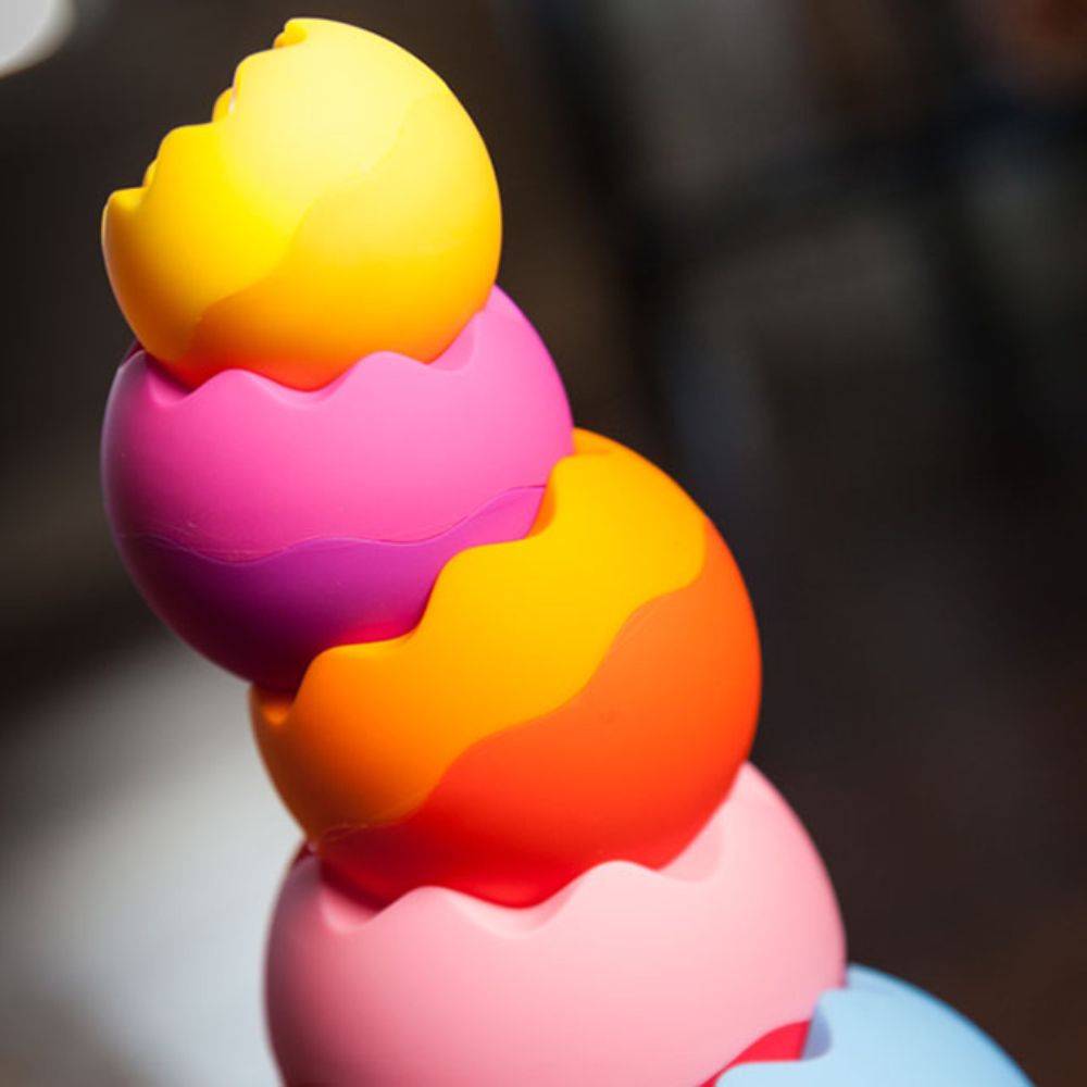 Fat Brain Toys - Tobbles Neo - Sensory Toys for Infant Development, Balancing Fun