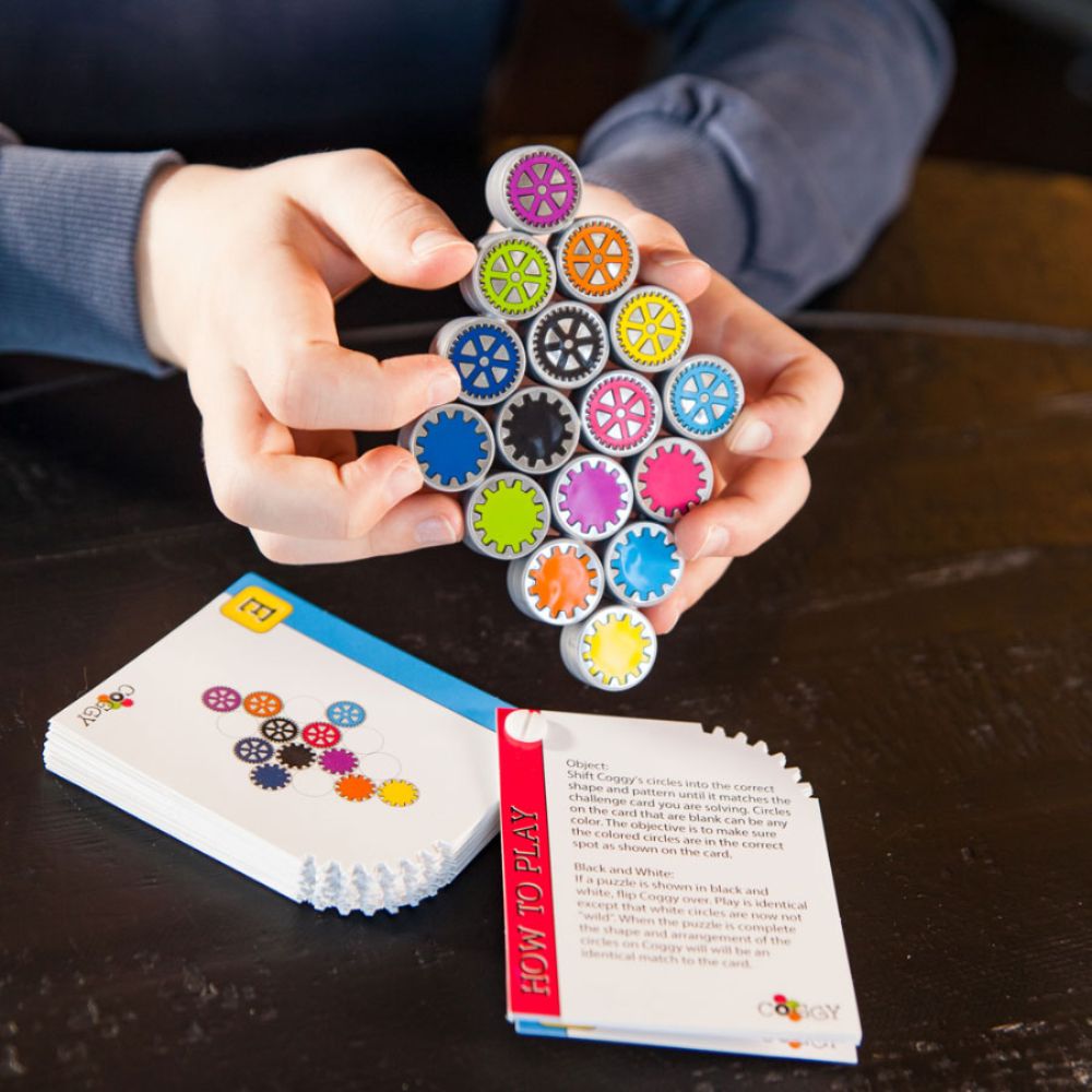 Fat Brain Toys - Coggy - Sensory Toys for Infant Development, Brain Puzzle