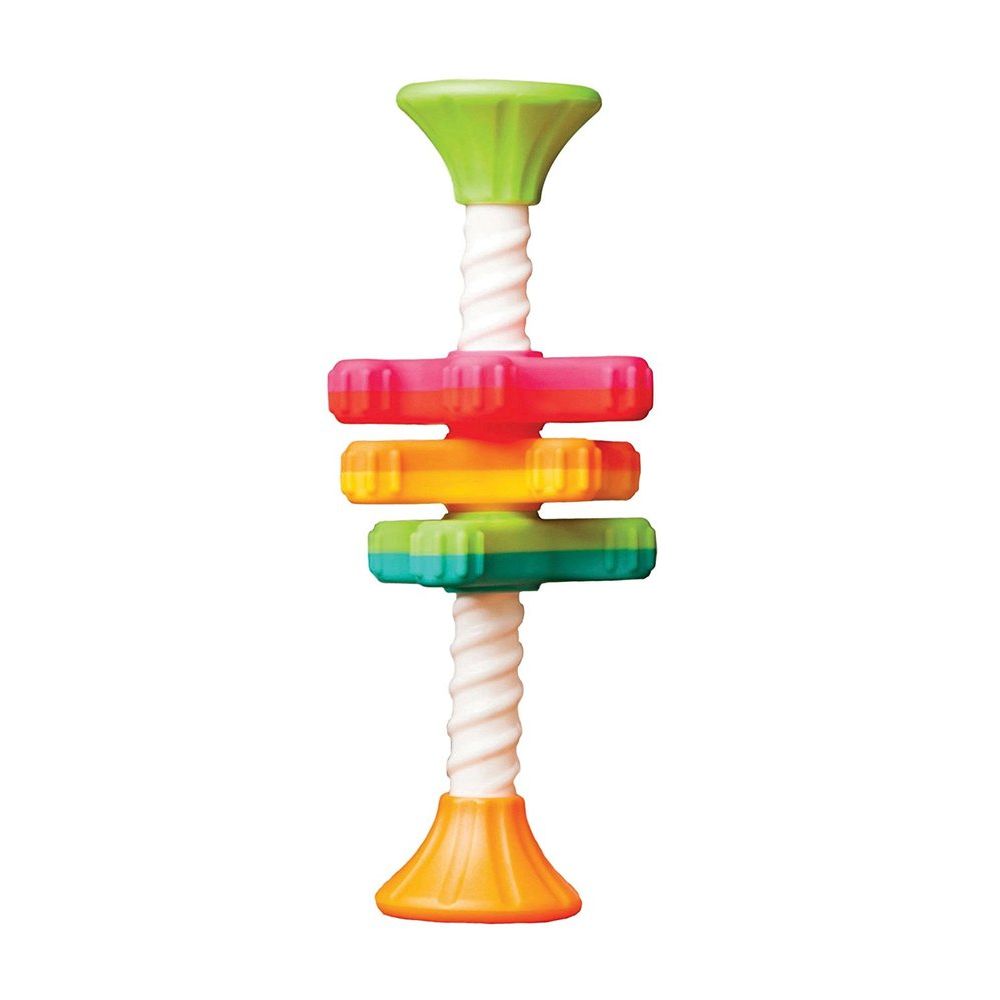 Fat Brain Toys - MiniSpinny - Sensory Toys for Infant Development, Spinning Fun