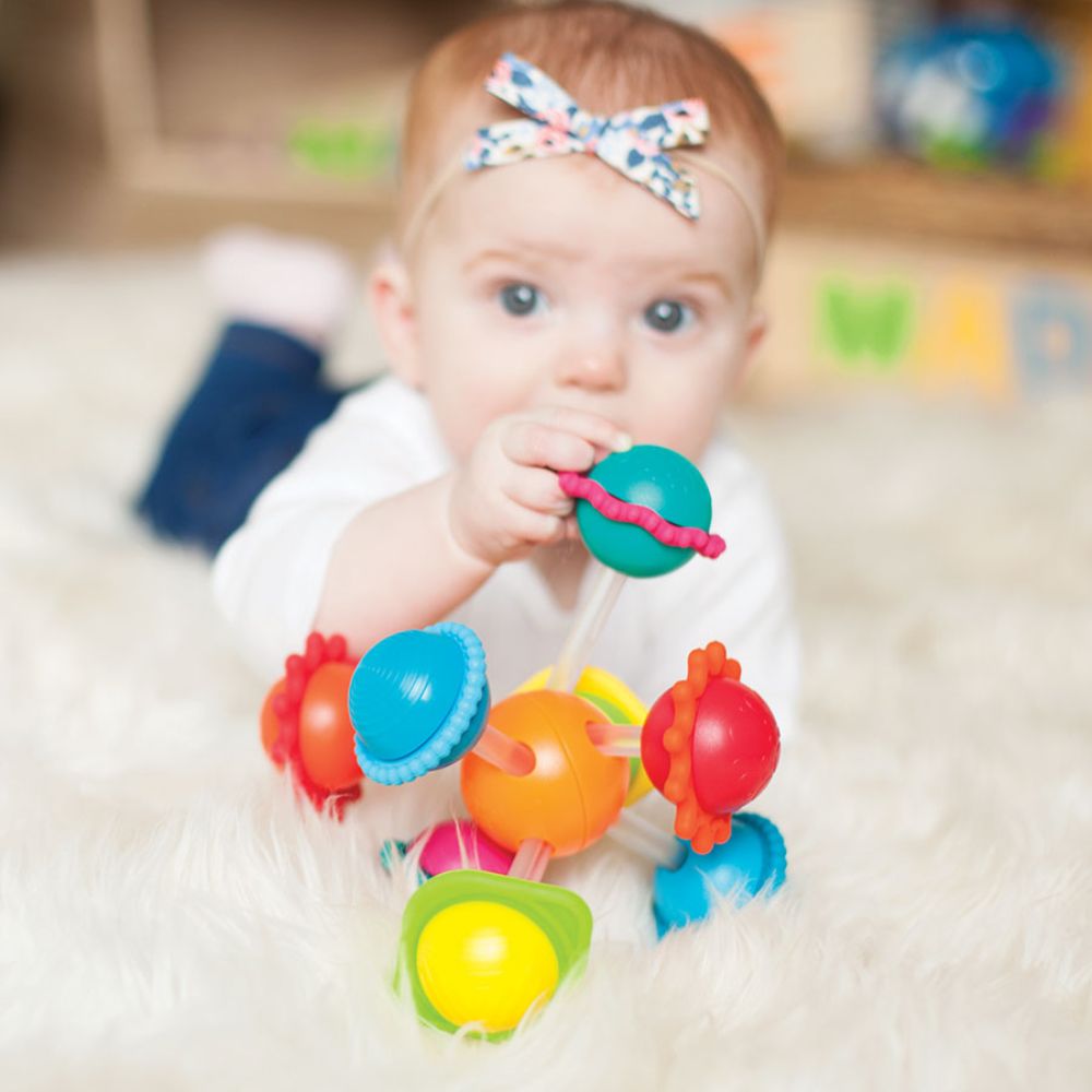 Fat Brain Toys - Wimzle - Sensory Toys for Infant Development, Creative Play