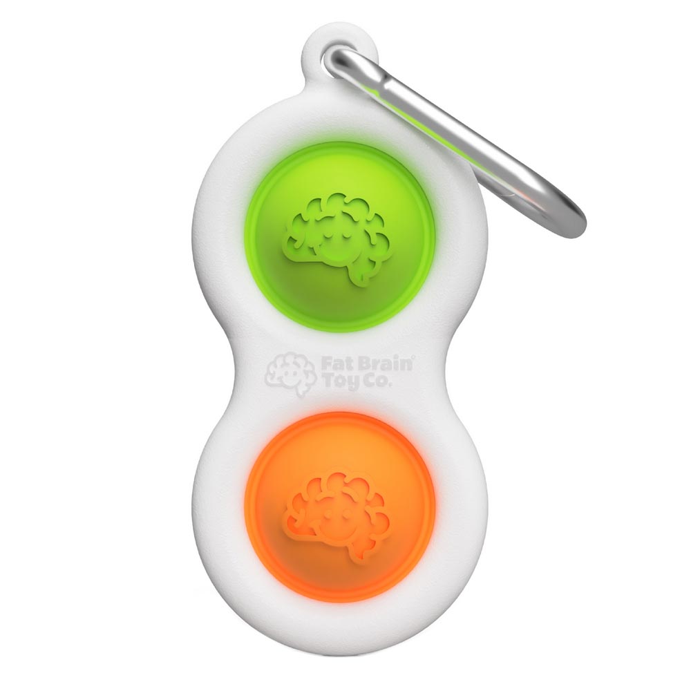 Fat Brain Toys - Simpl Dimpl - Sensory Toys for Infant Development, Stacking Fun