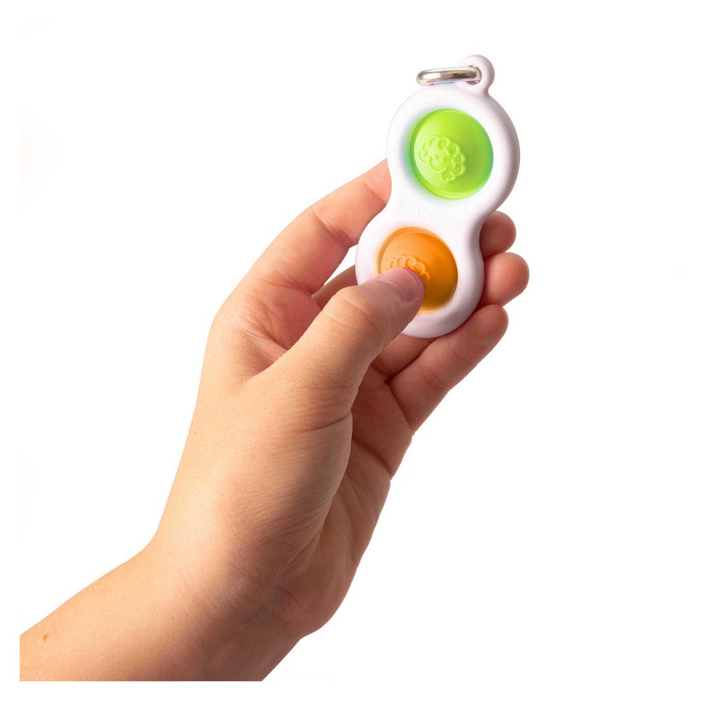Fat Brain Toys - Simpl Dimpl - Sensory Toys for Infant Development, Stacking Fun