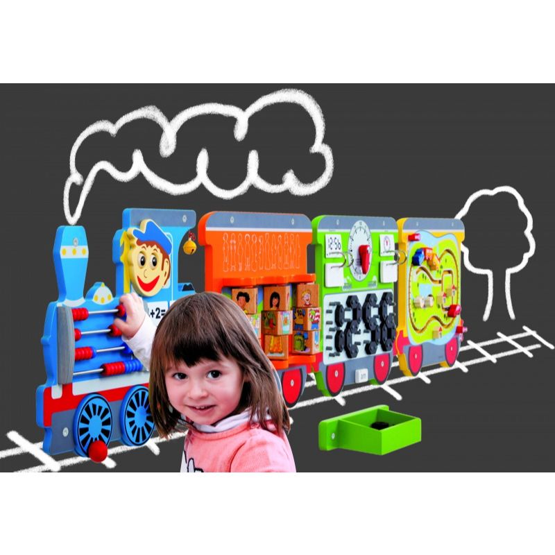 Beleduc - Wall Elements Train - Kids 