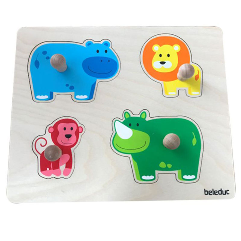 Beleduc - Wild Animal Puzzle