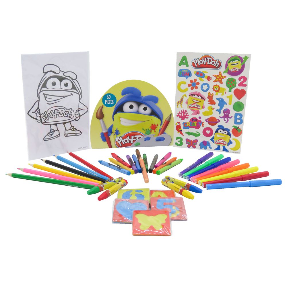 Play Doh - 60 Pieces Art Set In Blister