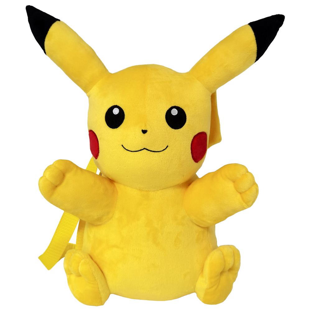 Pokemon - Plush Backpack - Pikachu - 13.8-Inch/35cm