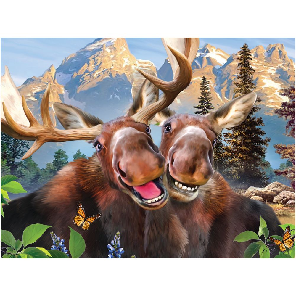 Prime 3D - Howard Robinson - Moose Selfie 500pcs Puzzle
