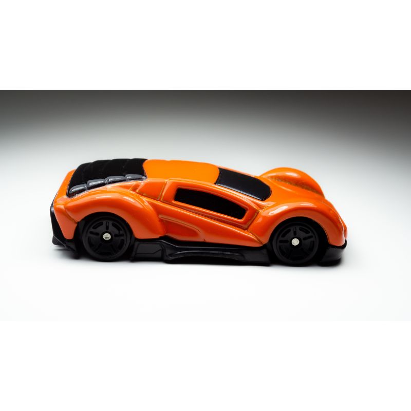 Maisto Fresh Metal - Diecast Car 3" - Orange Race Car