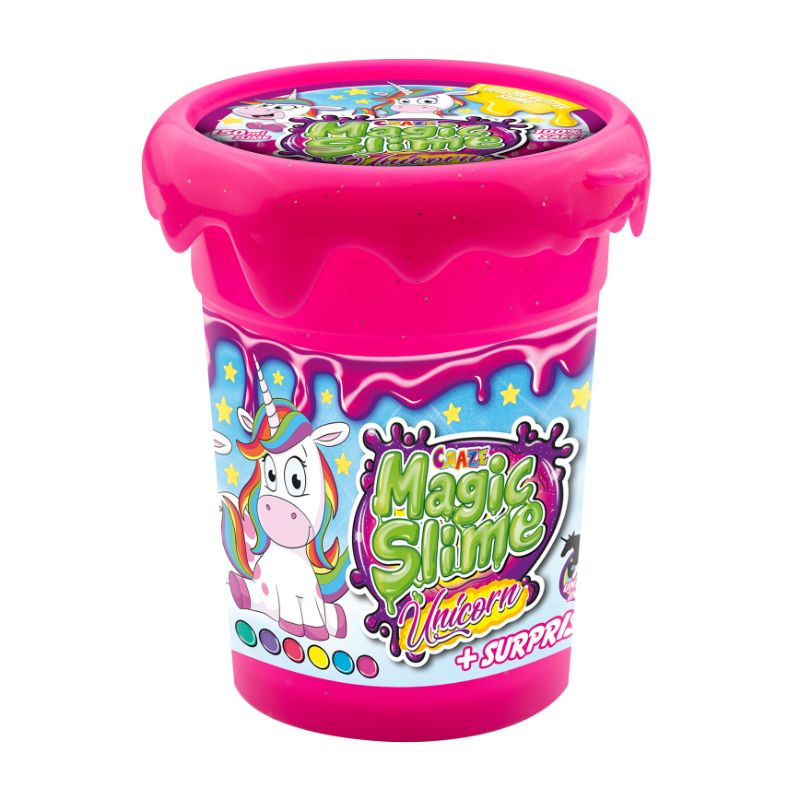 Craze Magic Slime - Unicorn - Yellow