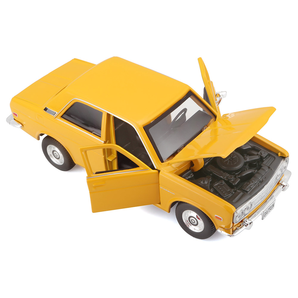 Buy Maisto - 1:24 Scale 1971 Datsun 510 Car - Yellow in Jordan