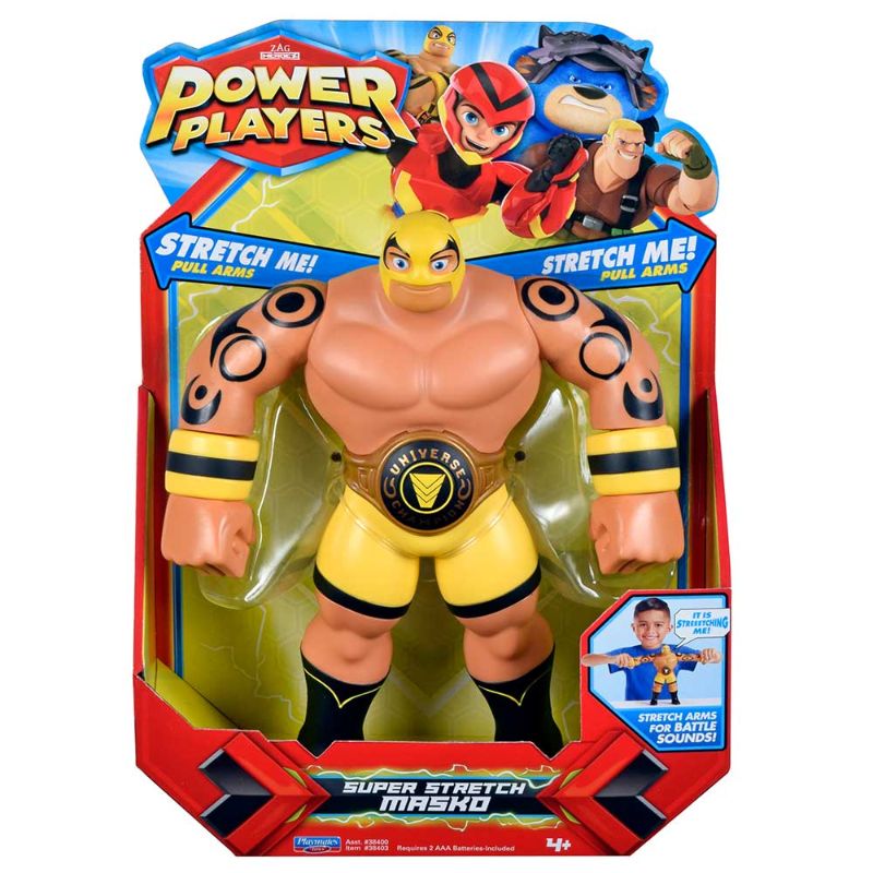 Power Players - Deluxe Figure - Super Stretch Masko