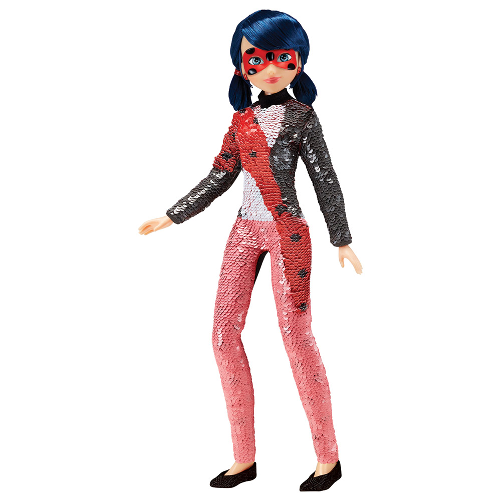 Miraculous - Fashion Flip Marinette To Ladybug With Sequins