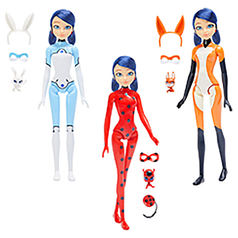 Miraculous - Magic Heroes Marinette Transformation Surprise Doll