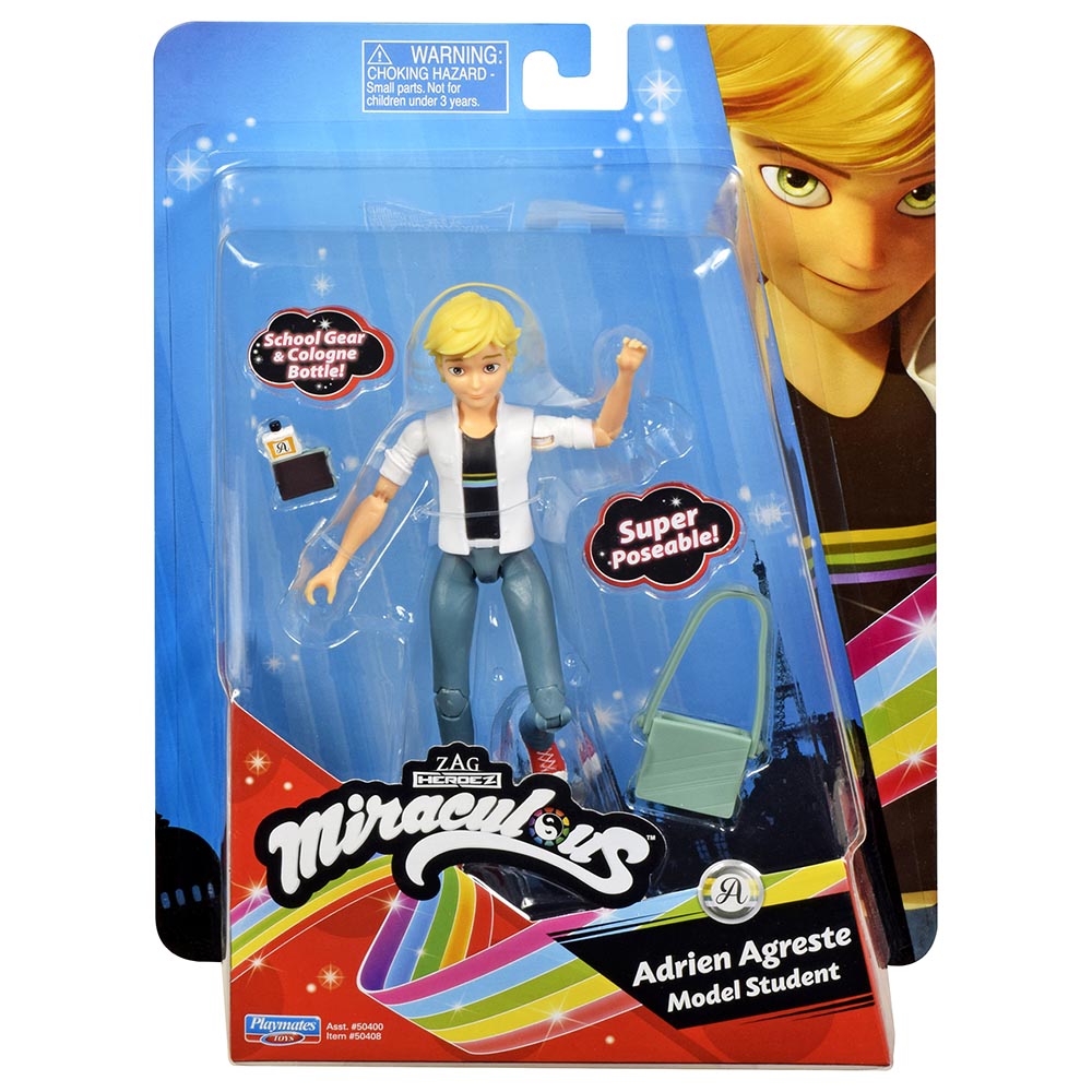 Miraculous - Moments Small Dolls - Adrien Agreste Model Student
