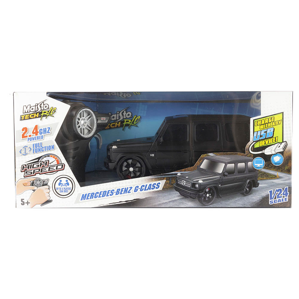 Maisto - RC - 1:24 Scale - Mercedes G-Class - Black