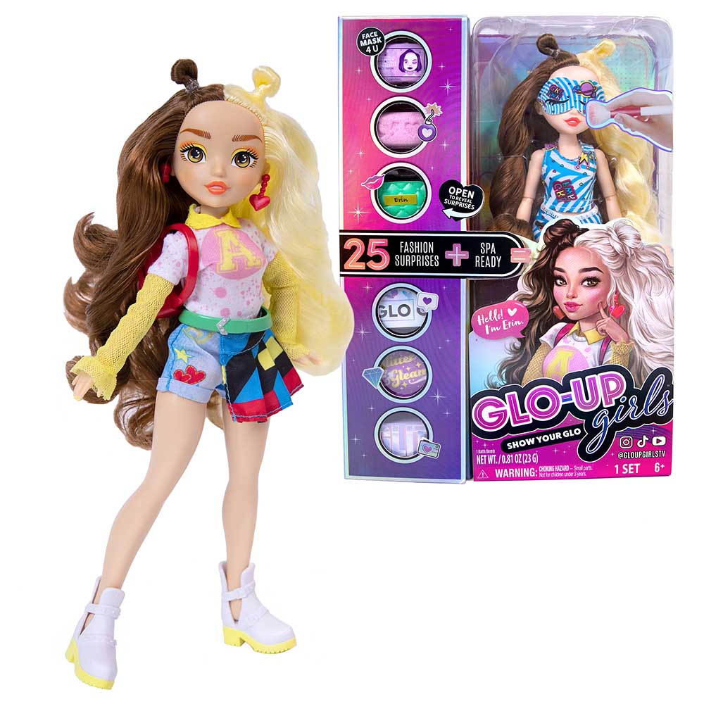 Glo-Up Girls - Erin Fashion Doll With Accessories