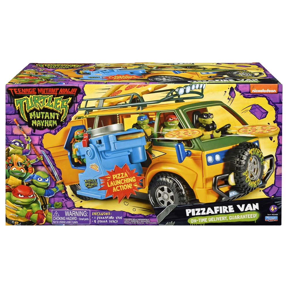 Playmates Toys - TMNT Movie Pizza fire Van