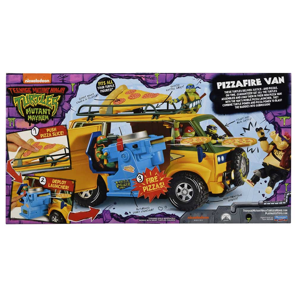 Playmates Toys - TMNT Movie Pizza fire Van