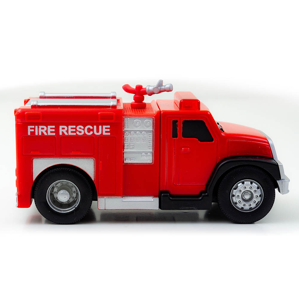 Maisto - Rescue Fire Truck With Lights - Red