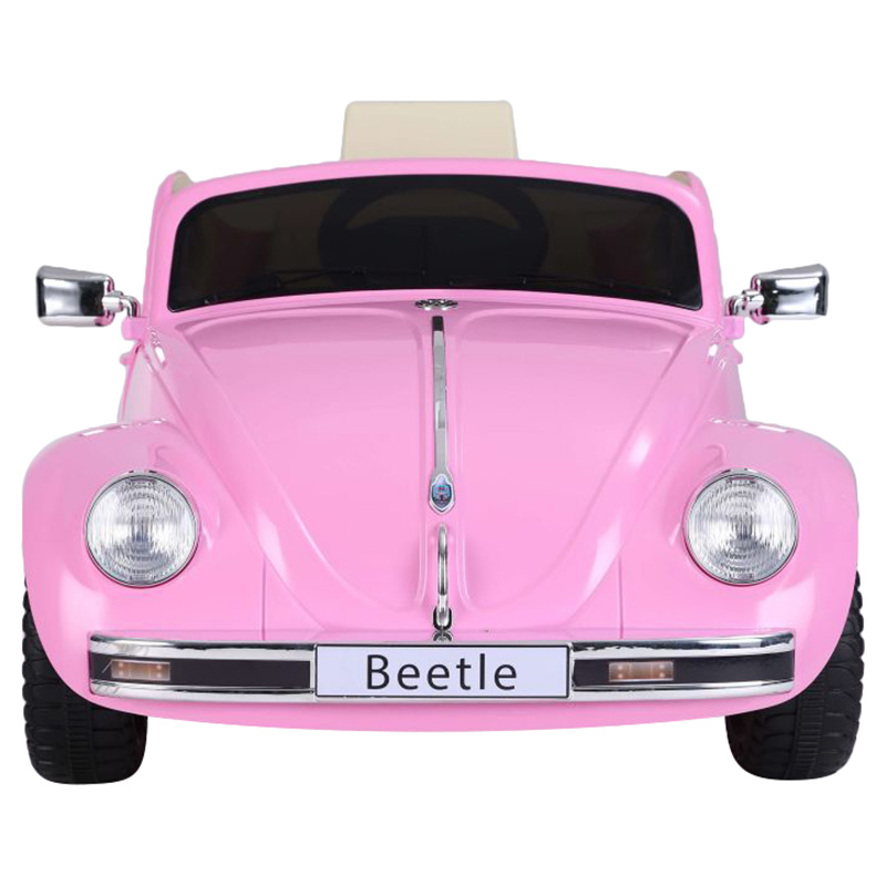 Xiamen - Volkswagen Beetle Kids Electric Ride On Car - Pink
