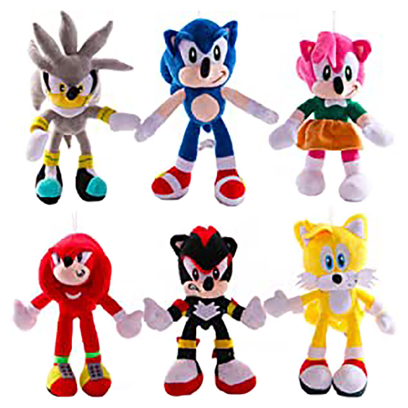 Sonic - Plush Backpack - Style May Vary - 17-Inch/43.5cm