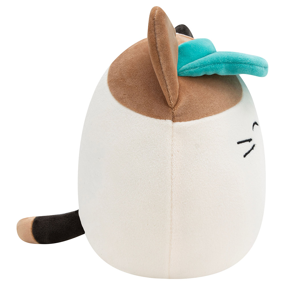 Squishmallows - Cam The Cat With Hat Plush Toy - 7.5-Inch