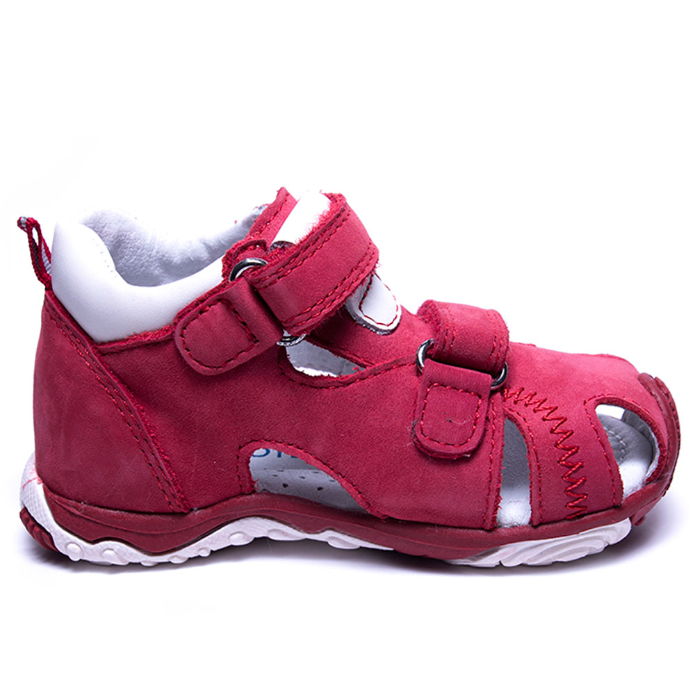 Protetika Aris Leather Sandals - Red