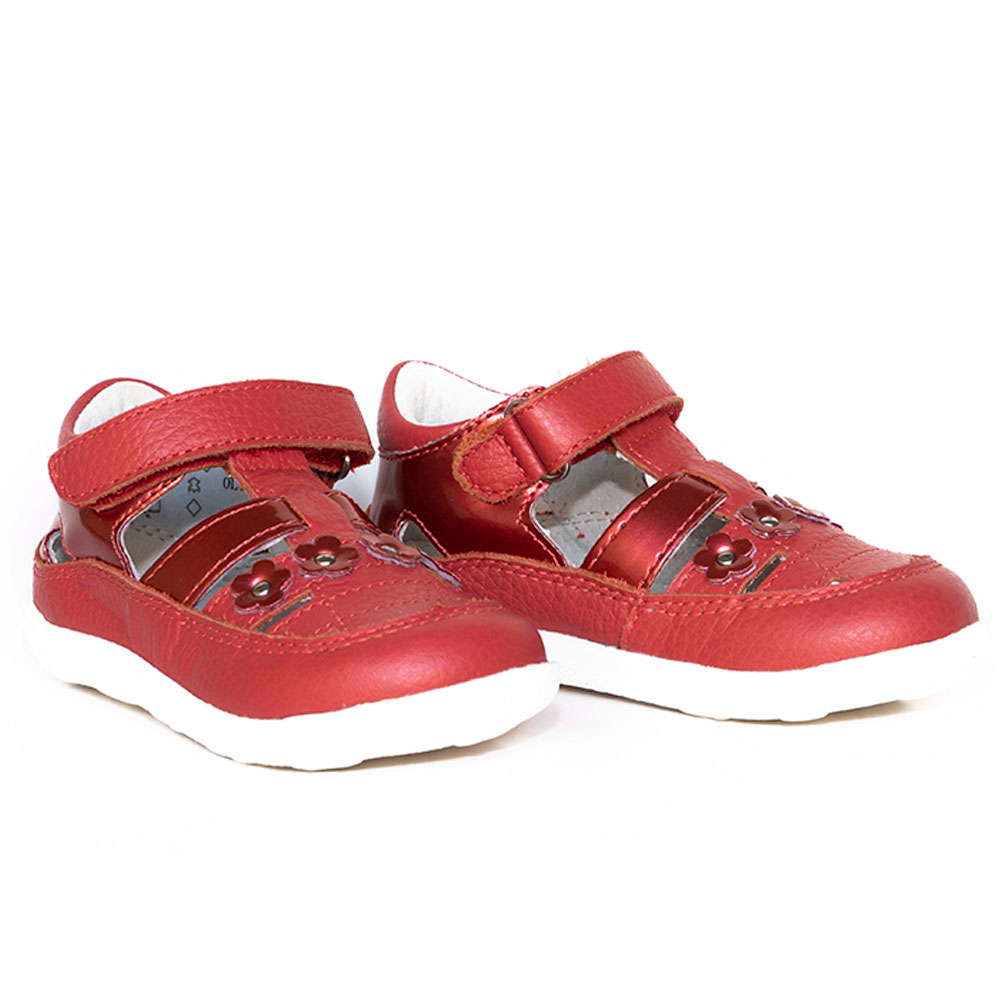 Protetika Olivia Leather Sandals - Red