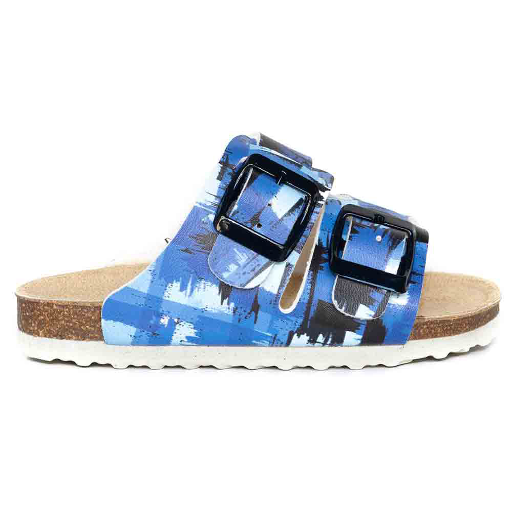 Protetika Orthopedic T94 -Blue Sandals - White