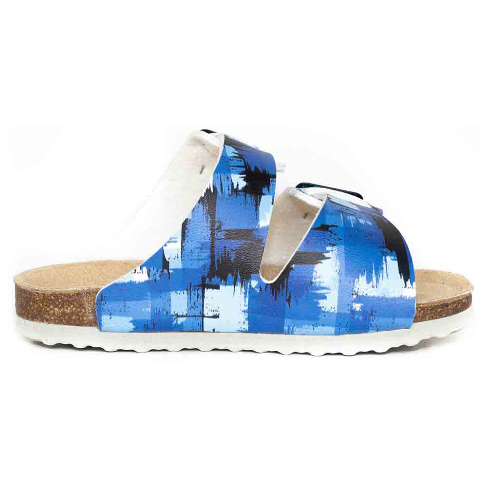 Protetika Orthopedic T94 -Blue Sandals - White