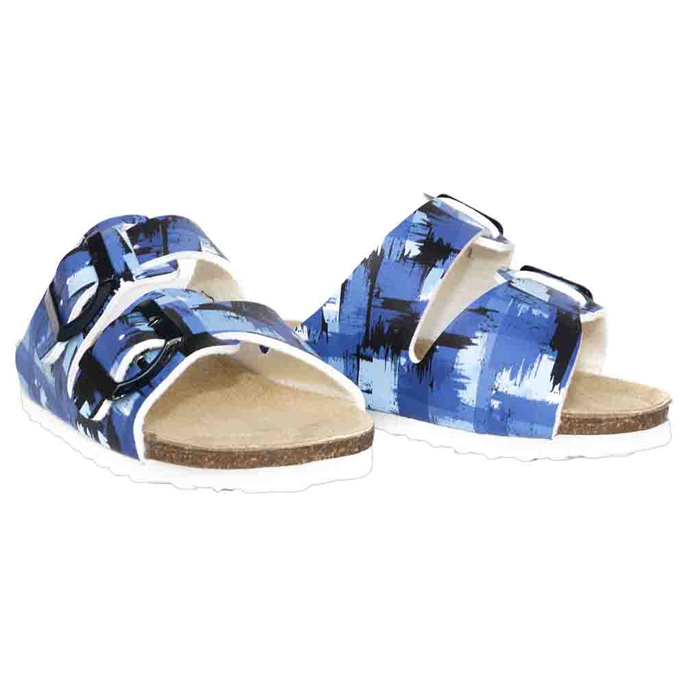 Protetika Orthopedic T94 -Blue Sandals - White