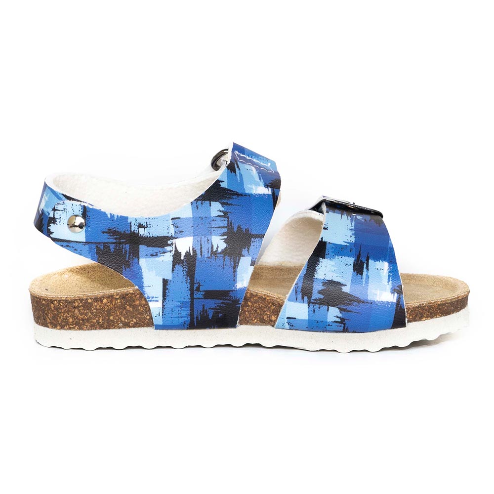 Protetika Orthopedic T97 -Blue Sandals - White