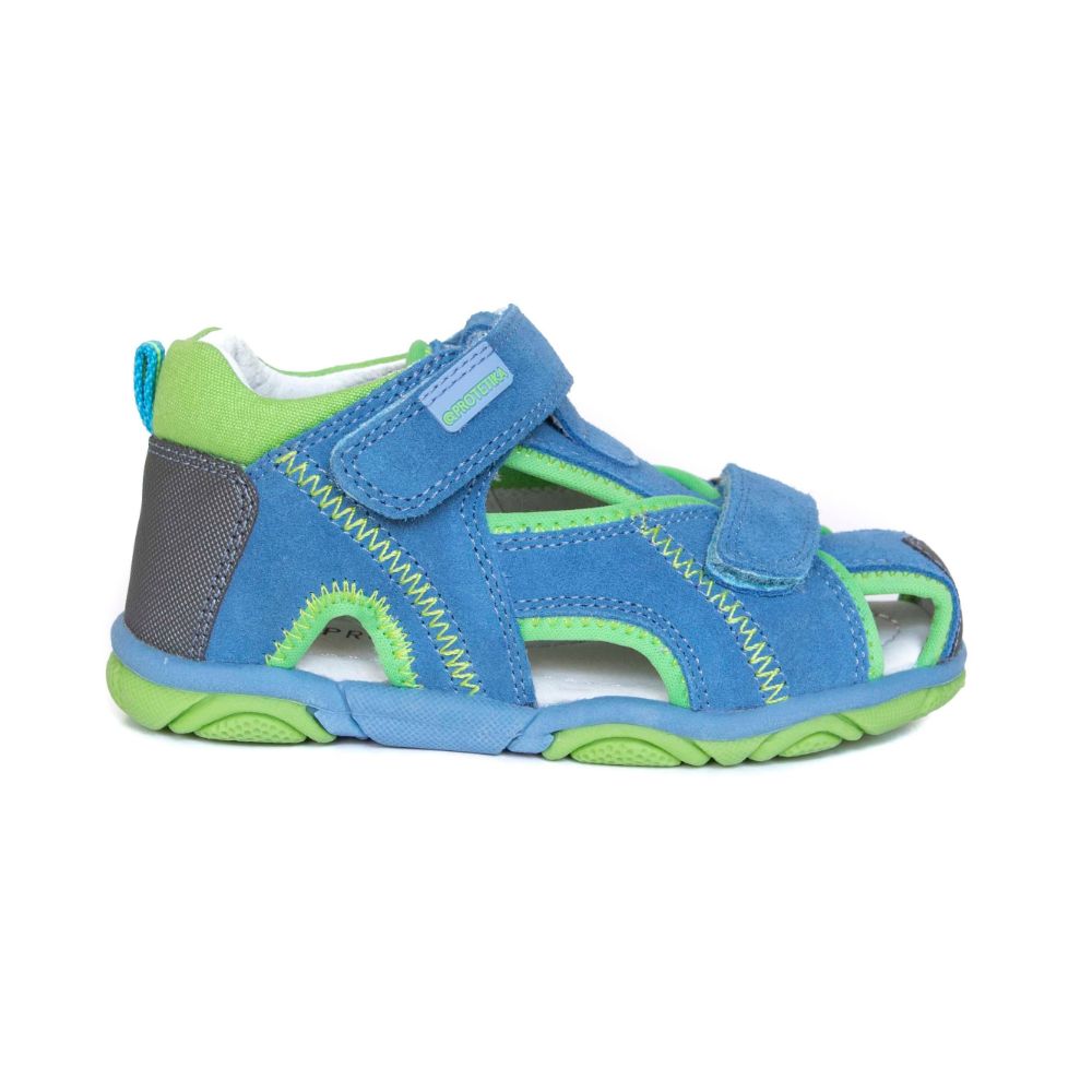 Protetika Stoler Toddler Leather Sandals - Blue
