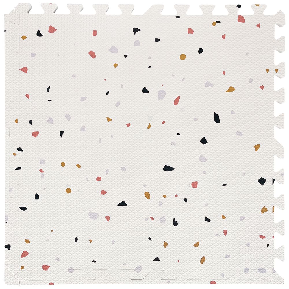 Bumble & Bird - BabySafe Foam Play Mat - Terrazzo (6-Piece Set, 120x180cm) - Non-Toxic EVA Flooring