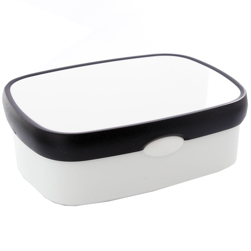 Mepal -  2 Compartments Campus Lunchbox Midi Bundle - White + Lime