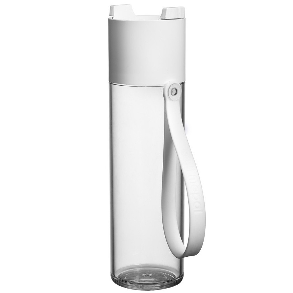 Mepal - Waterbottle Just Water 500ml - Clear + Lunchbox Take A Break Midi - White
